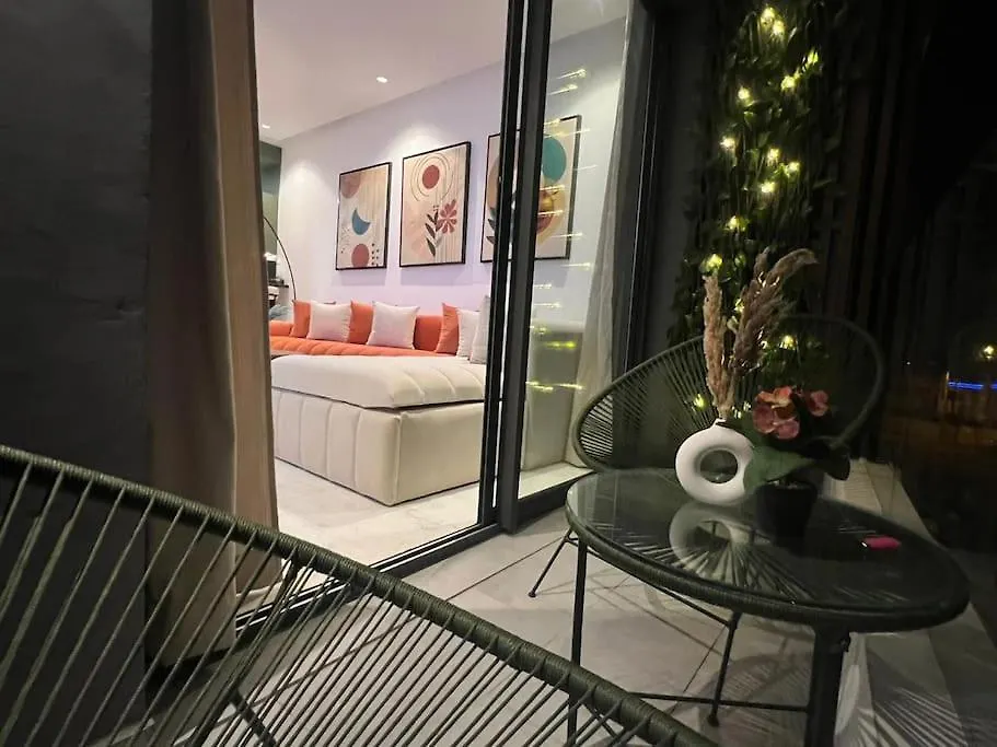 Luxury Residence So Stylish & Bright Appartement Hotel Au Coeur De Casablanca Pres De Carrefour Et 3 Min De La Gare Ferroviere Oasis 0*,